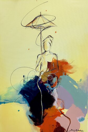 New Way Home by Jasmin Yli-Huhtala, Painting for Sale on Select