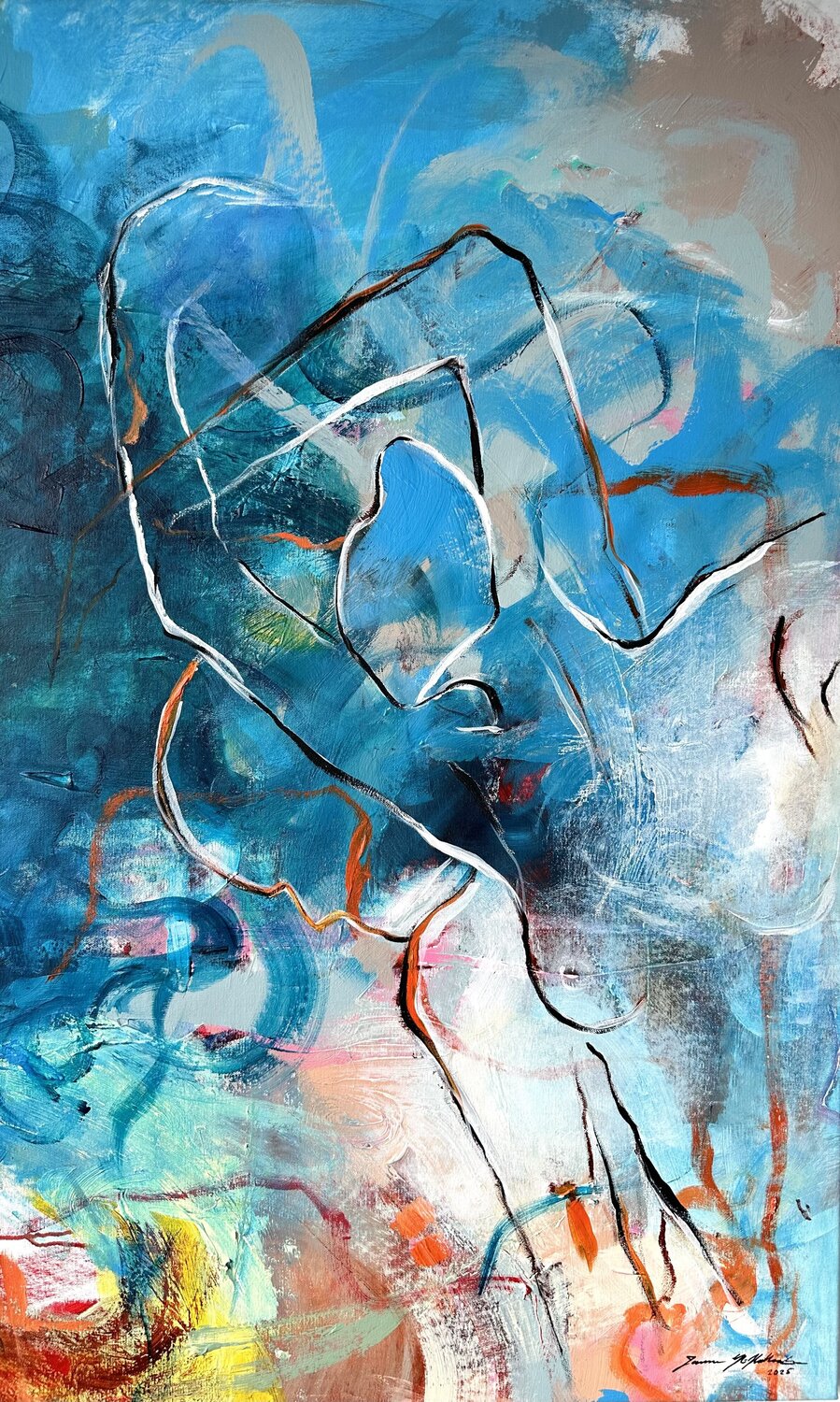 Lume Jasmin Yli-Huhtala Original painting for sale