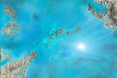 Flying over by Ana Hefco, Painting for Sale on Select