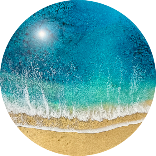 Circle of Calm by Ana Hefco, Painting for Sale on Select