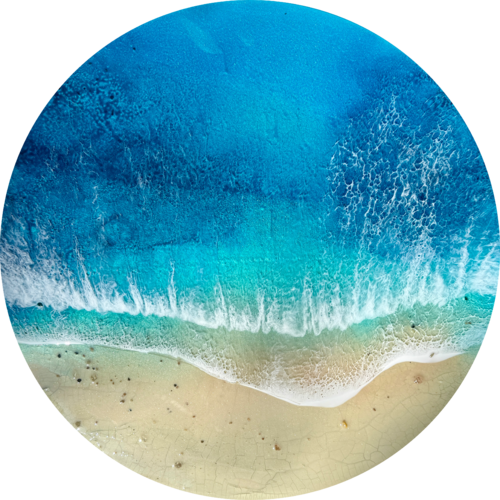 Saltwater Halo by Ana Hefco, Painting for Sale on Select