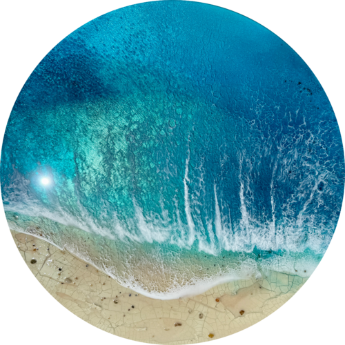 Tidal Whispers by Ana Hefco, Painting for Sale on Select