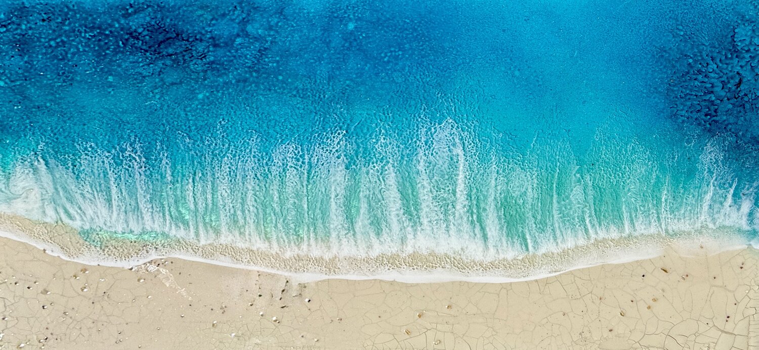Shallow Waters, Deep Reflections Ana Hefco Original painting for sale
