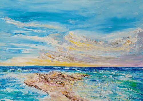 Neuland by Kerstin Meyer, Painting for Sale on Select