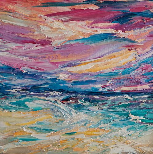 Meereswogen by Kerstin Meyer, Painting for Sale on Select