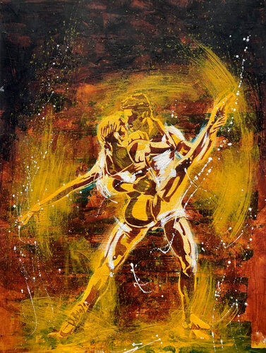 Chemistry by Phil Davis, Painting for Sale on Select