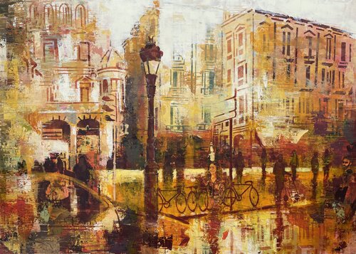 Taxi Driver. Second Study by Phil Davis, Painting for Sale on Select