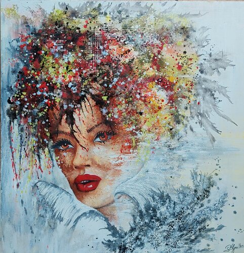 intense by Bernard Gaulbert, Painting for Sale on Select