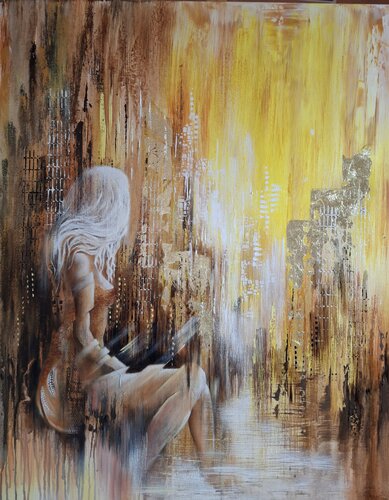 La Blanche by Bernard Gaulbert, Painting for Sale on Select