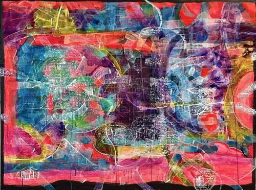 Chaos and Balance by Wendy Cohen, Painting for Sale on Select