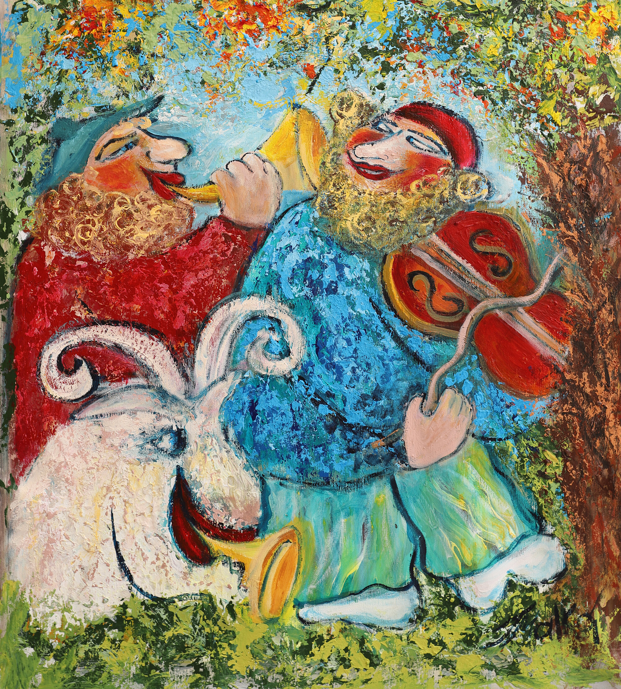Wedding musicians (kleizmers)