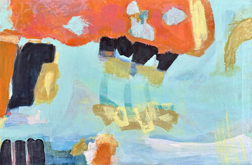 In the mood for Love by Lucie Leduc, Painting for Sale on Select