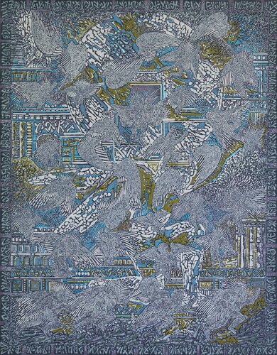 Atlas by Béatrice Bescond, Painting for Sale on Select