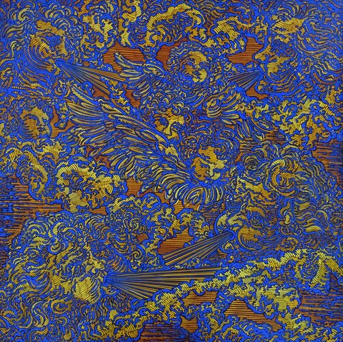 Le souffle des anges by Béatrice Bescond, Painting for Sale on Select