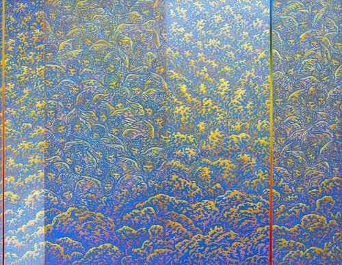 Nuanges-Color by Béatrice Bescond, Painting for Sale on Select