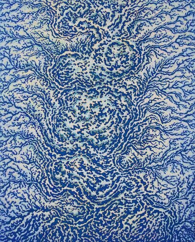 Corps végétal by Béatrice Bescond, Painting for Sale on Select