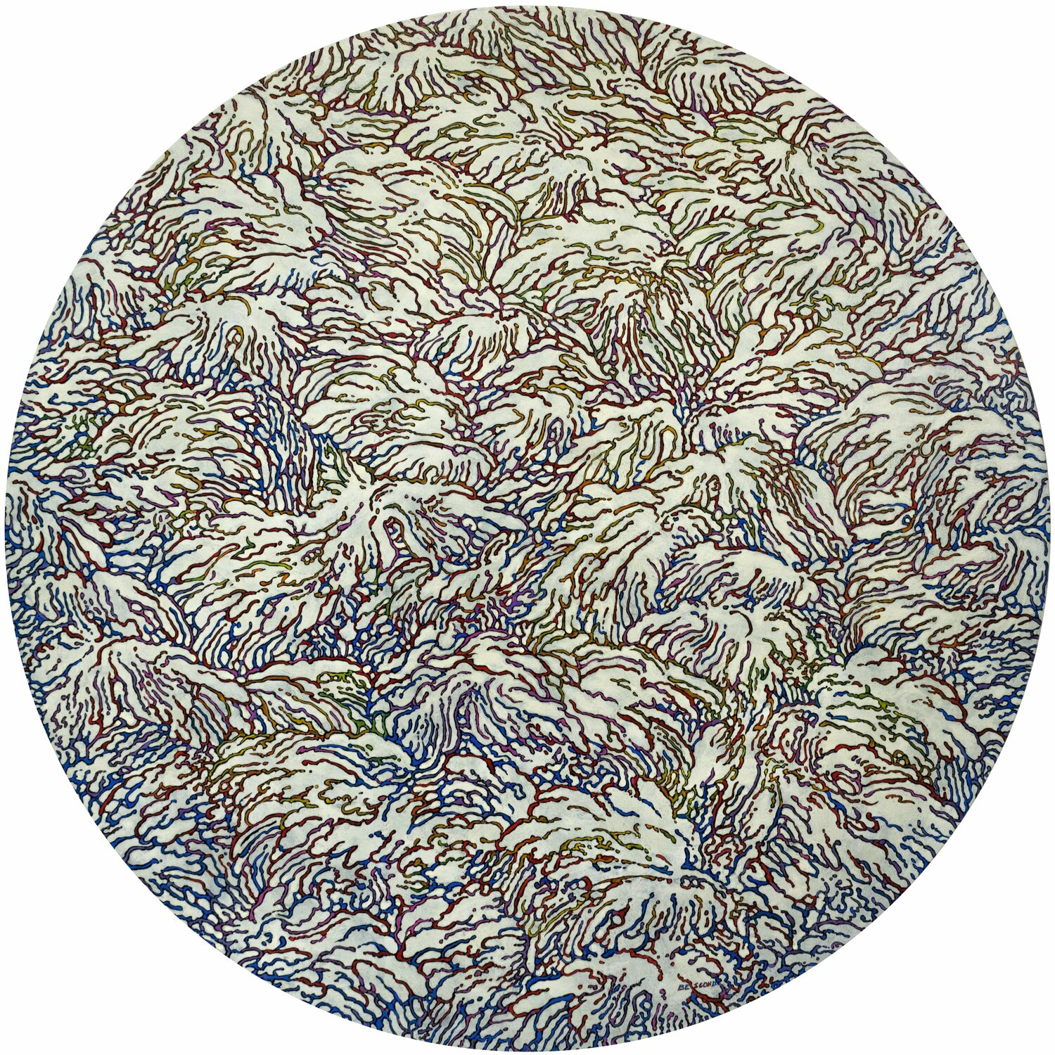 Végétal Béatrice Bescond Original painting for sale