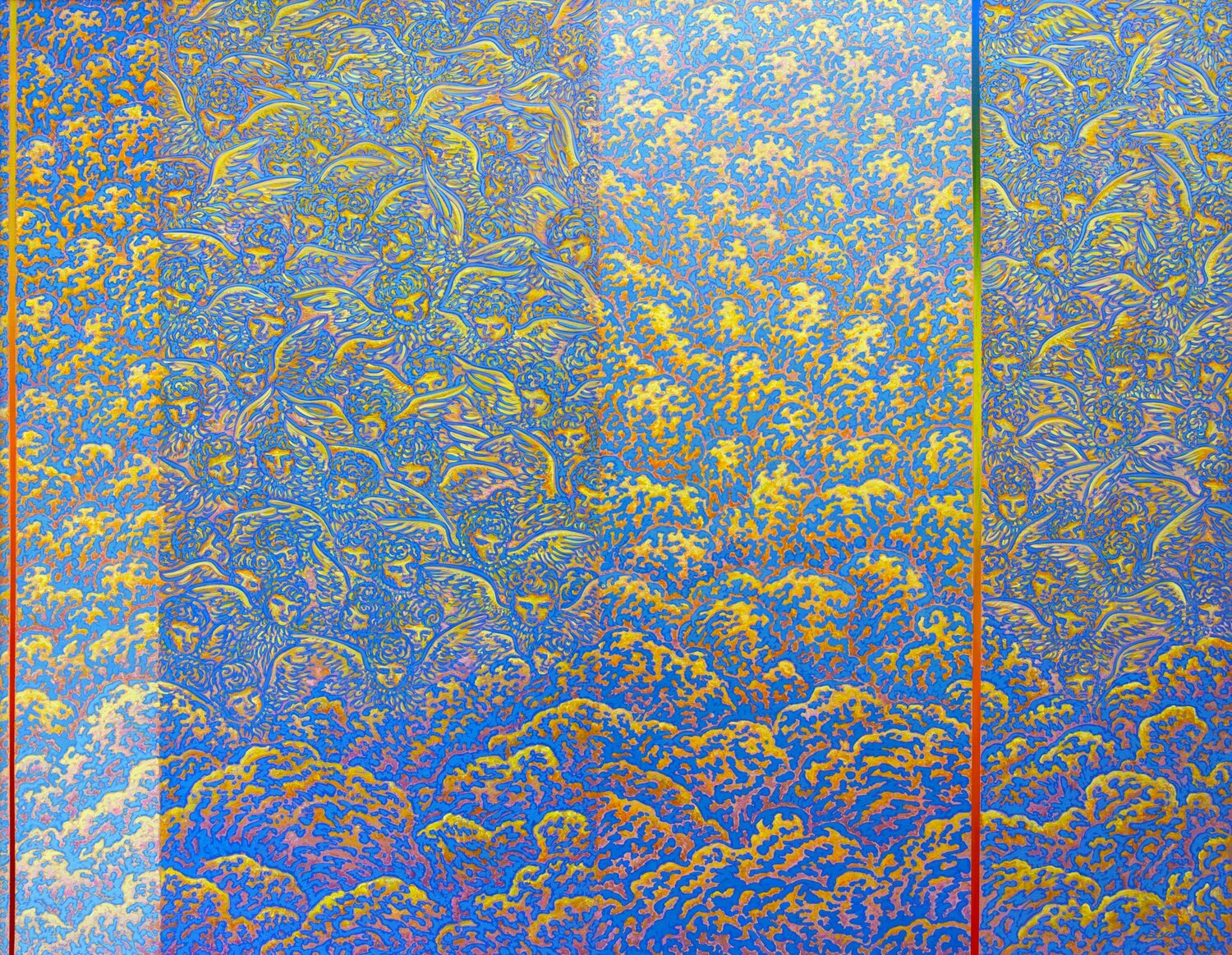 Nuanges-Color Béatrice Bescond Original painting for sale