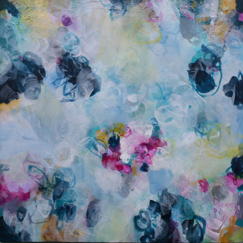 Petunia Blooms by Susan Wooler, Painting for Sale on Select