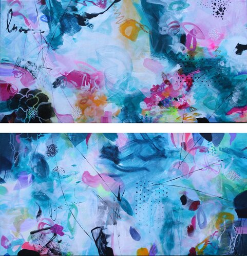 Keep Turning The Pages by Susan Wooler, Painting for Sale on Select
