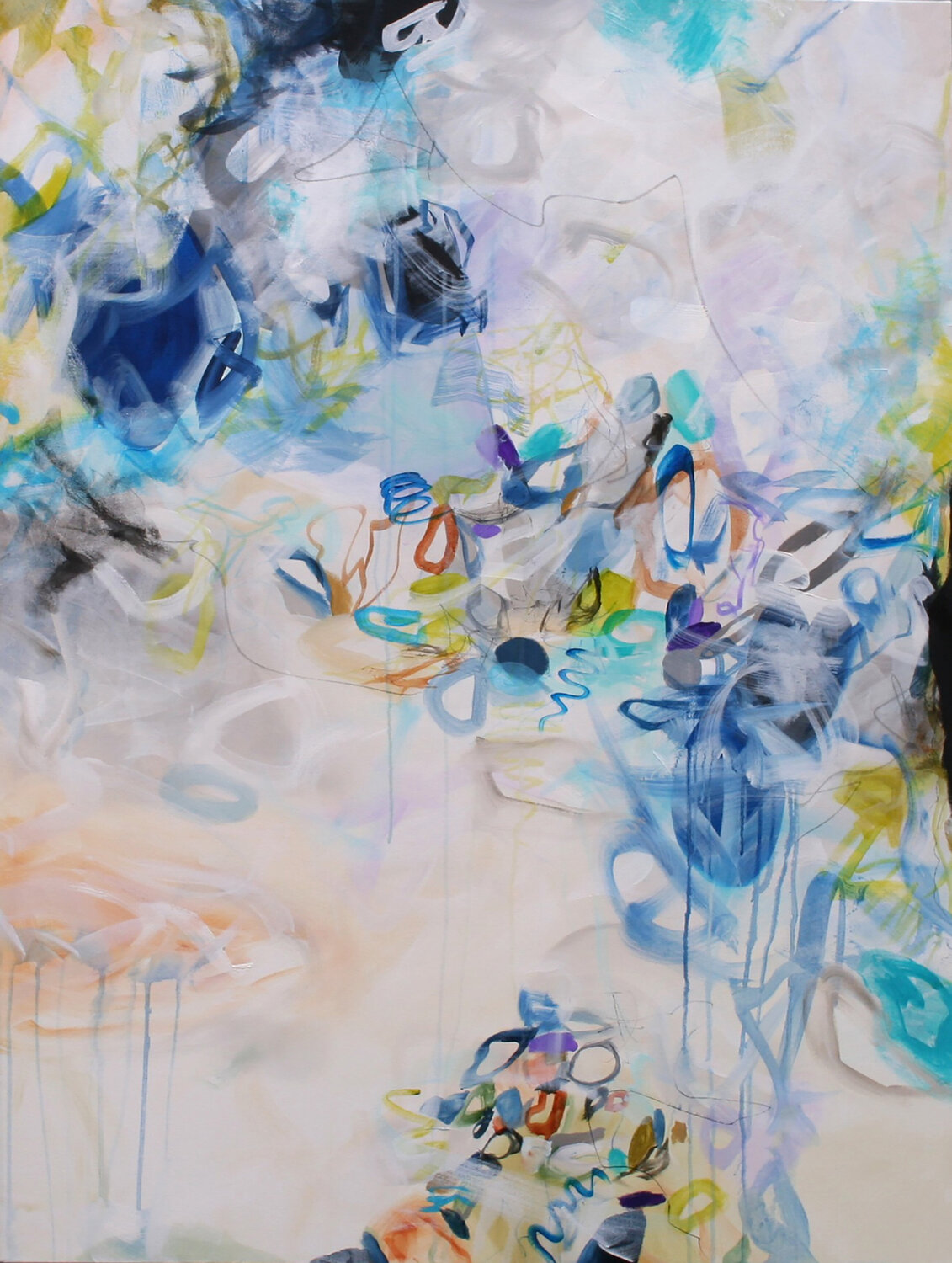 Exhaled Emotions Susan Wooler Original painting for sale