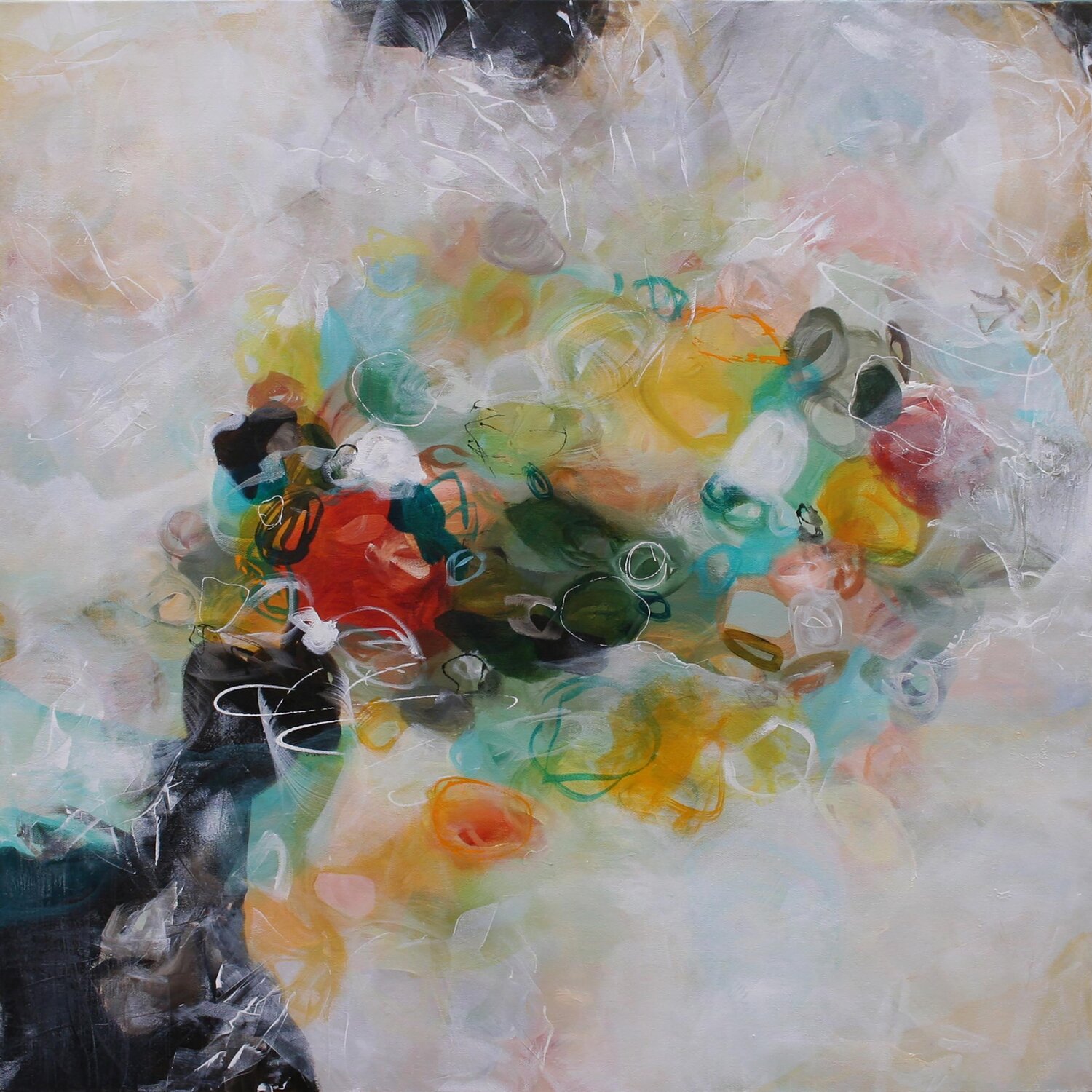 Nectar for the bees Susan Wooler Original painting for sale