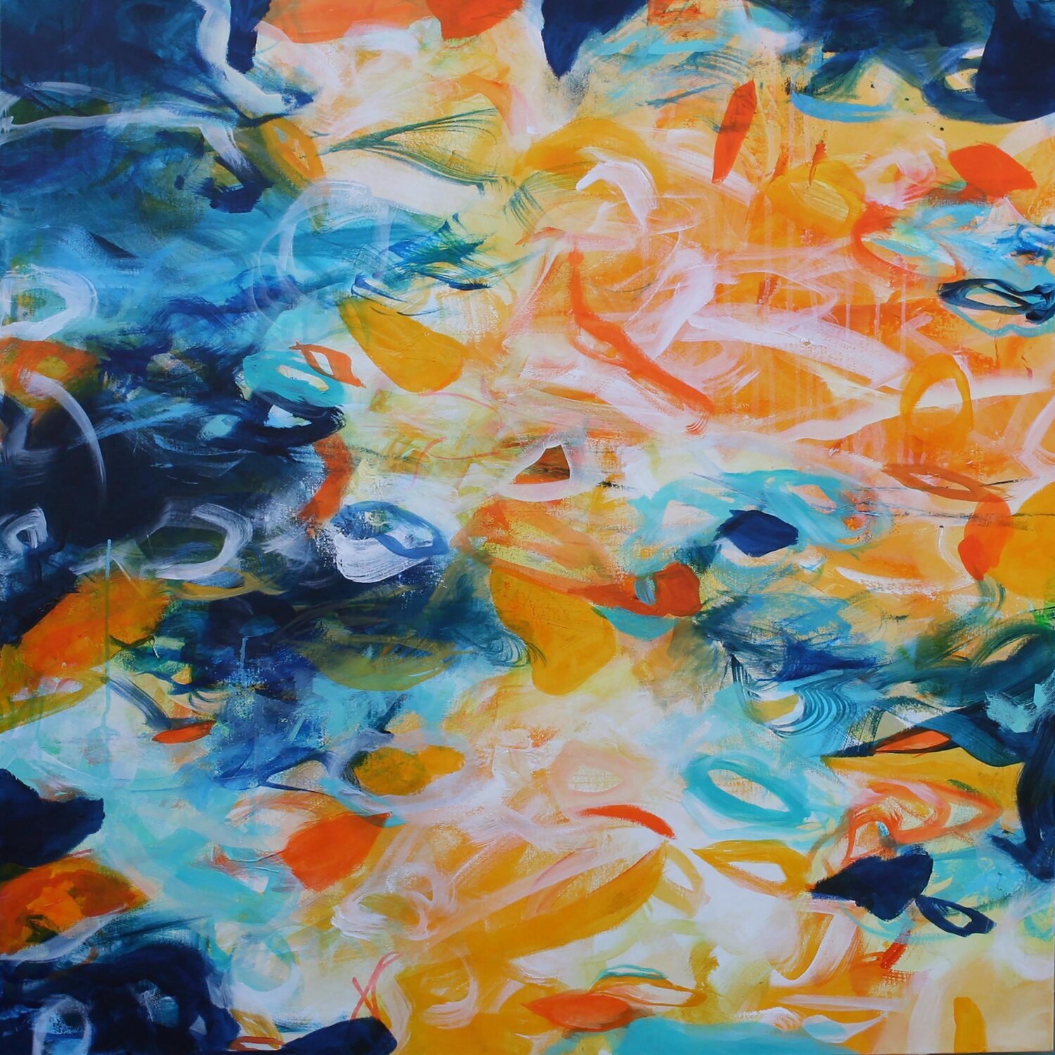 DANCING IN THE MOONLIGHT Susan Wooler Original painting for sale