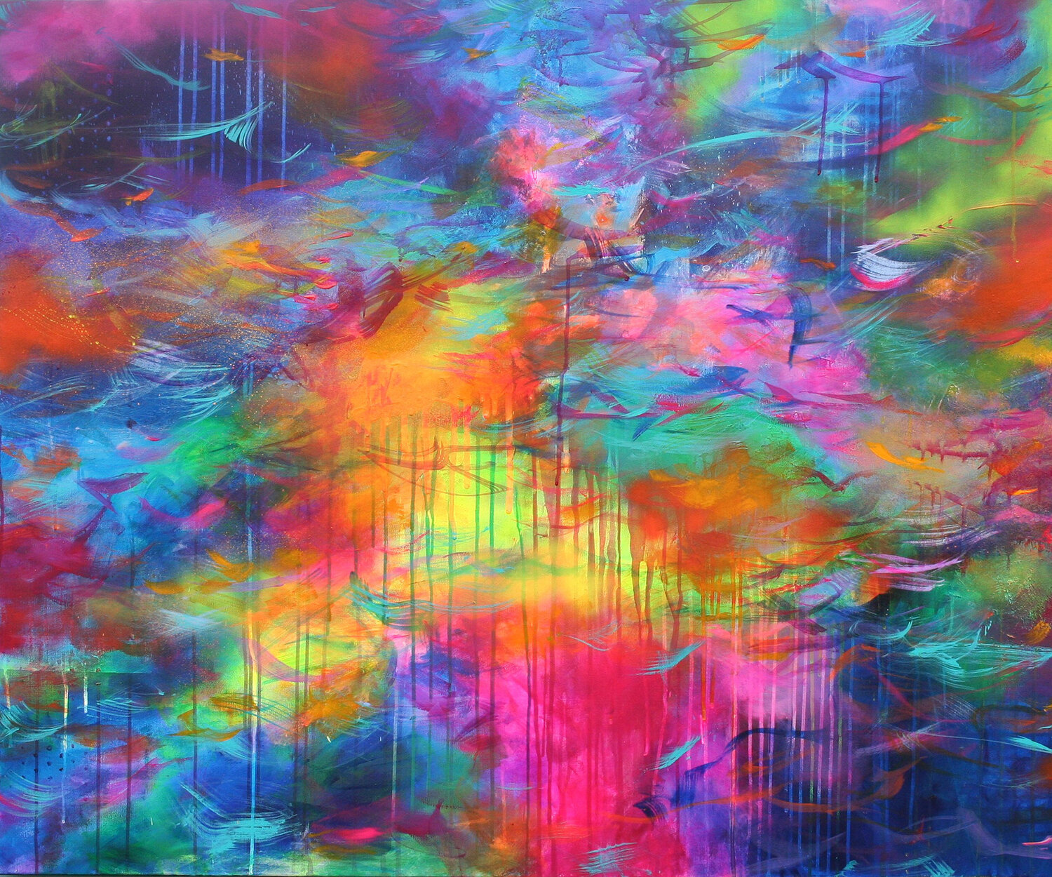 Summer Chorus Susan Wooler Original painting for sale