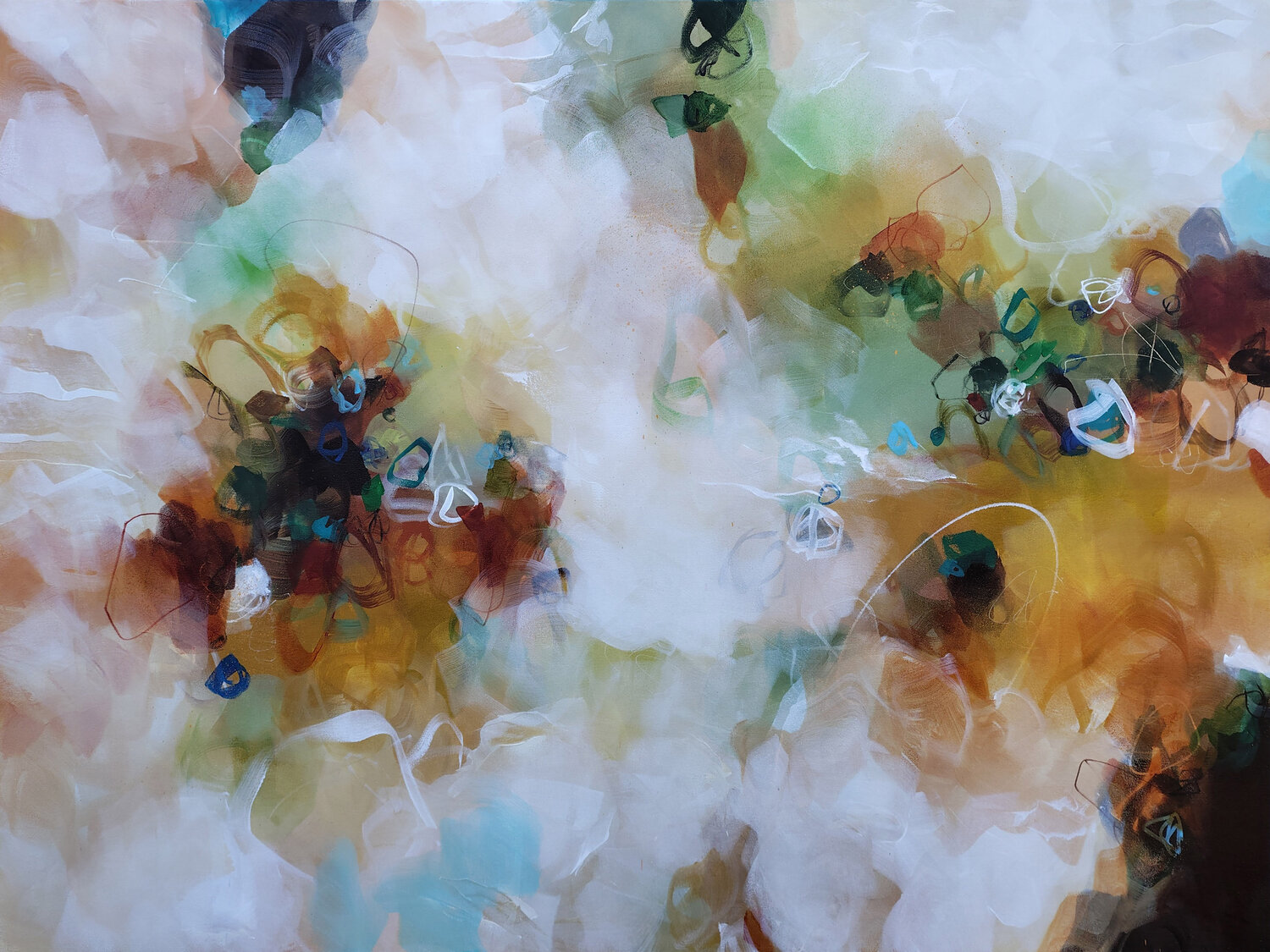 XL Winds of Change II Susan Wooler Original painting for sale