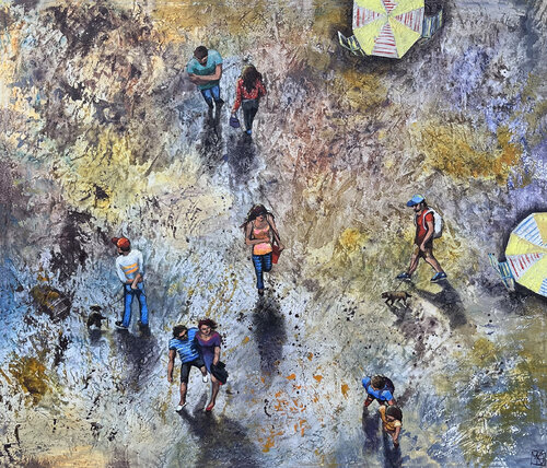 Moments in Passing by Maria Kireev, Painting for Sale on Select