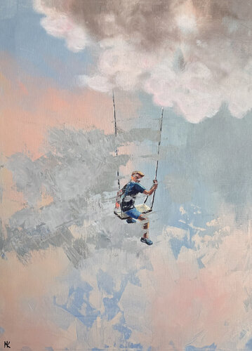 The Lightness of Being by Maria Kireev, Painting for Sale on Select
