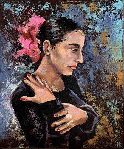 Emmanuel by Maria Kireev, Painting for Sale on Select