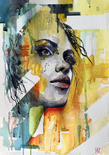 Unspoken by Maria Kireev, Painting for Sale on Select