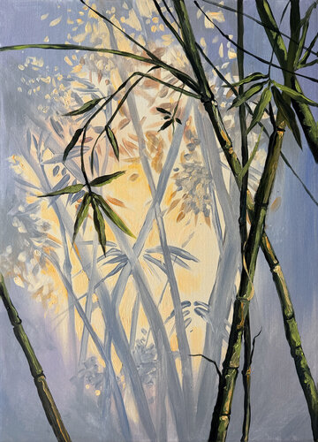 Fragile Radiance by Maria Kireev, Painting for Sale on Select