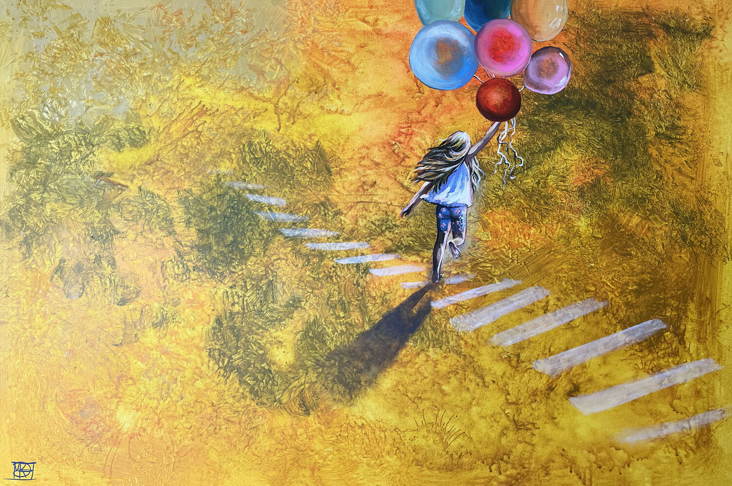 Sunny memories Maria Kireev Original painting for sale