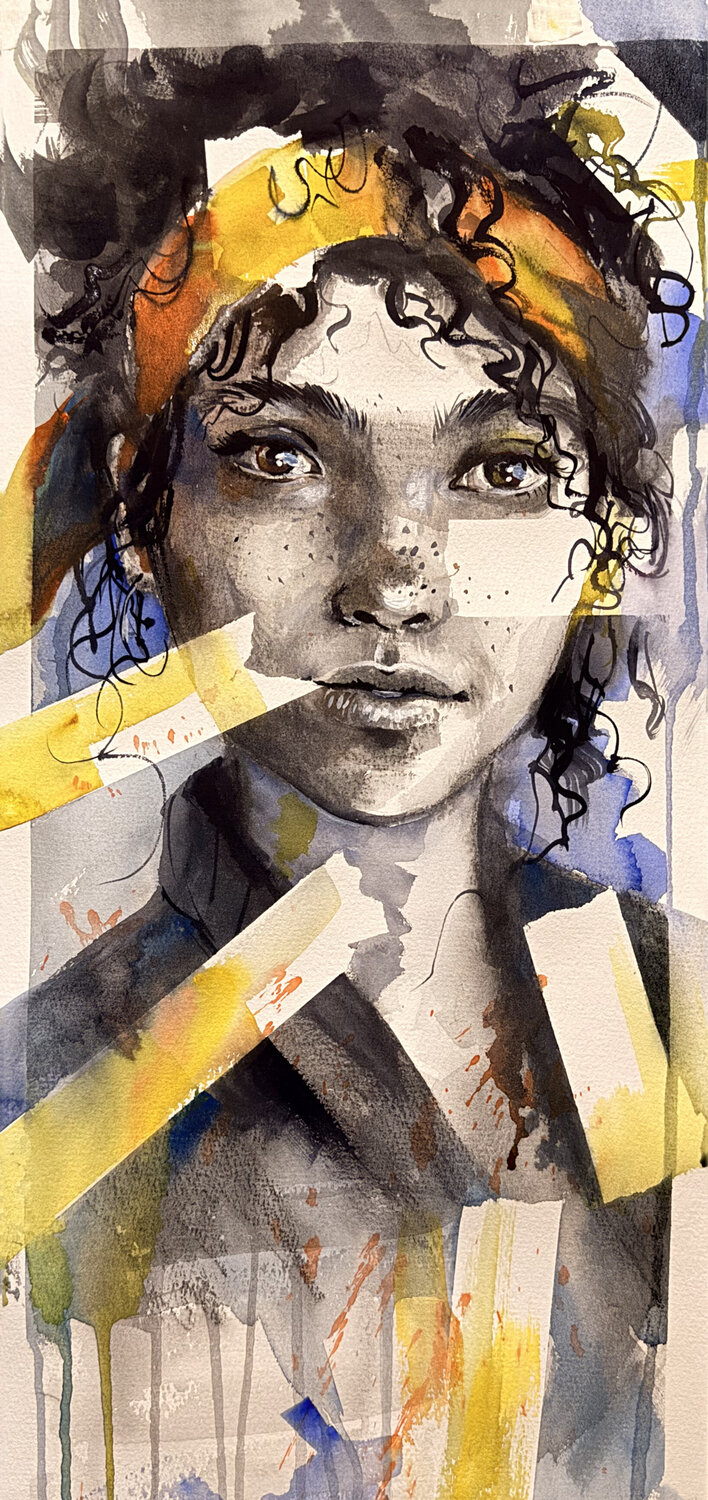Inner Voice Maria Kireev Original painting for sale