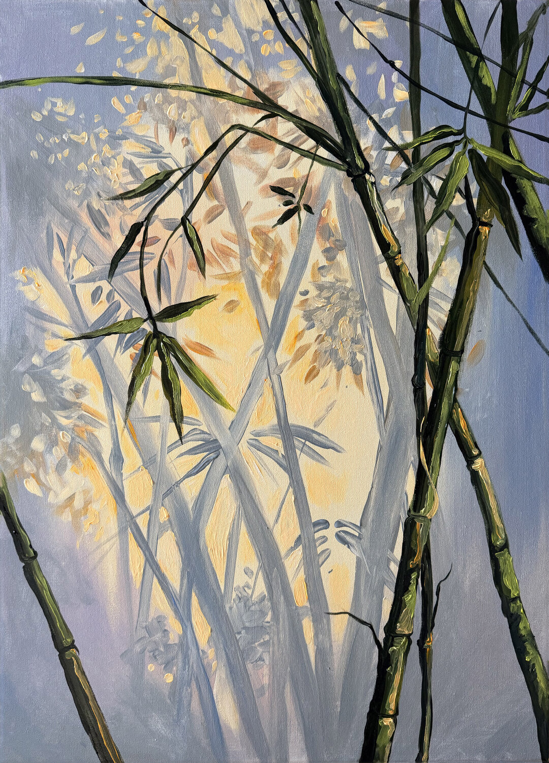 Fragile Radiance Maria Kireev Original painting for sale