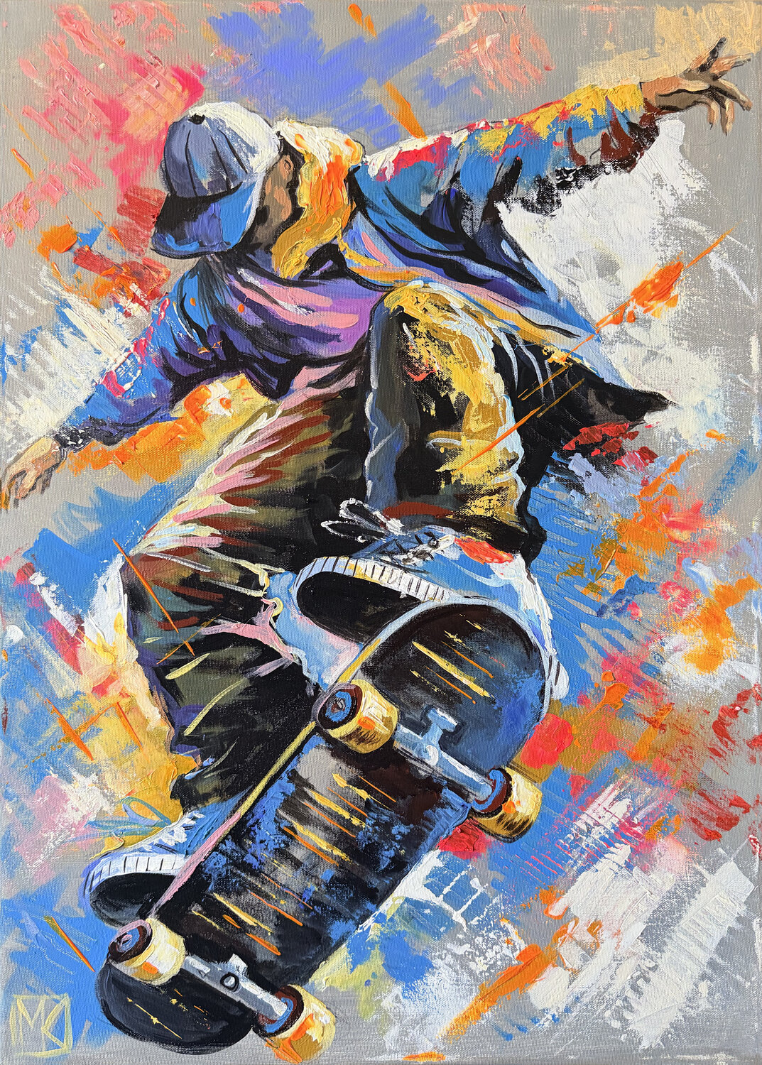 No Rules Maria Kireev Original painting for sale
