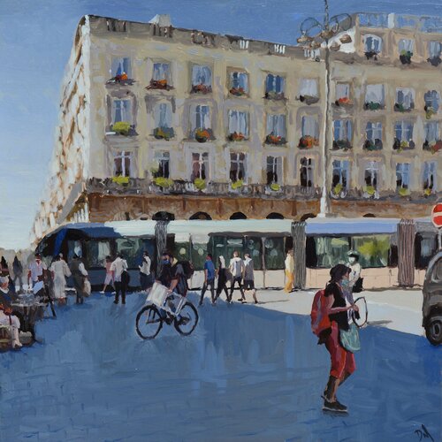 Masquerade by Daniel Murgatroyd, Painting for Sale on Select
