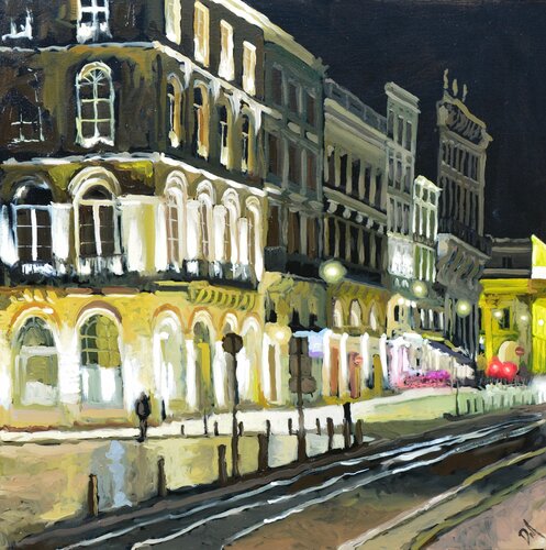 City light by Daniel Murgatroyd, Painting for Sale on Select