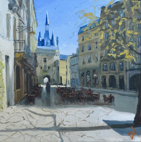Place du Palais, Bordeaux by Daniel Murgatroyd, Painting for Sale on Select
