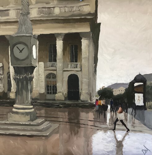 Grand Théâtre, Bordeaux. by Daniel Murgatroyd, Painting for Sale on Select