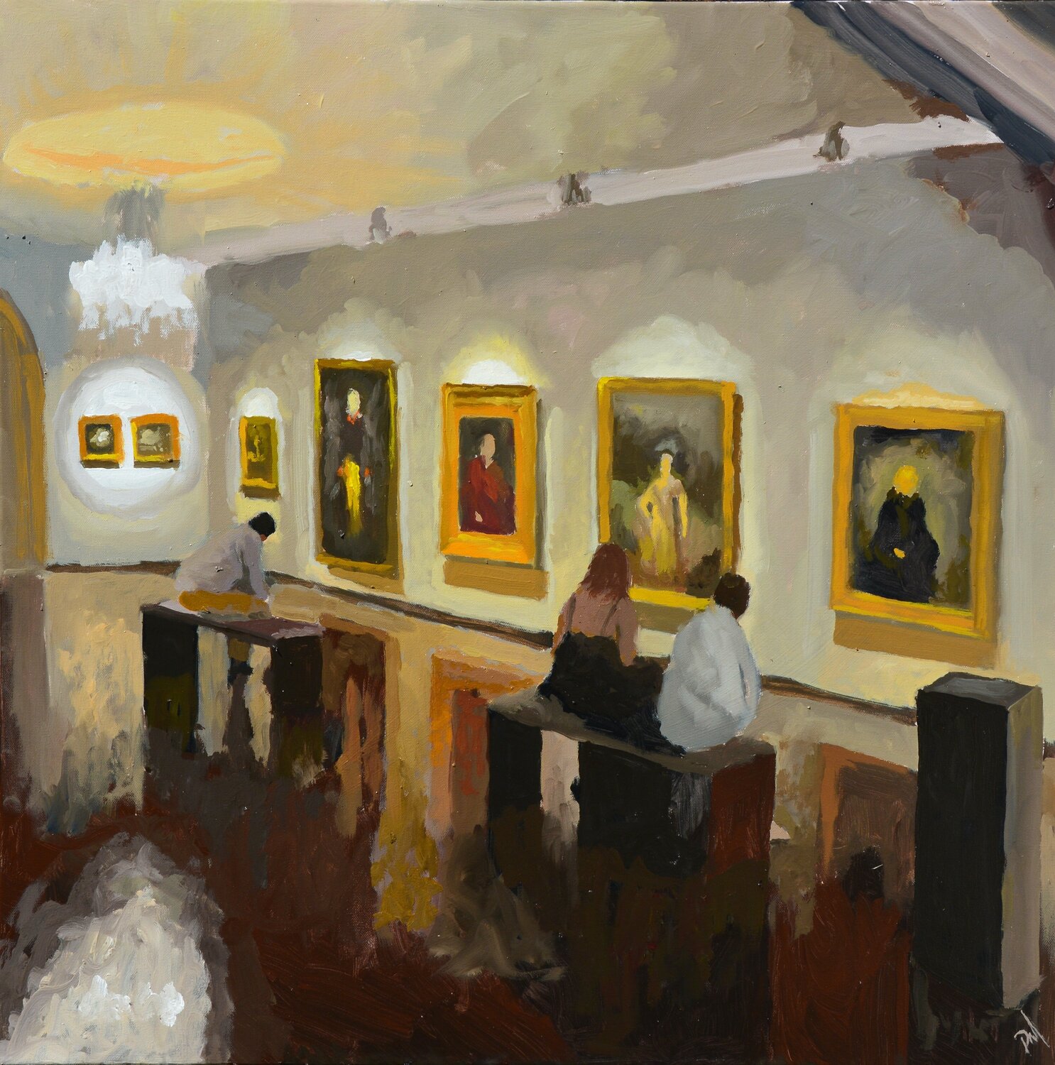 Gallery Reflects Daniel Murgatroyd Original painting for sale