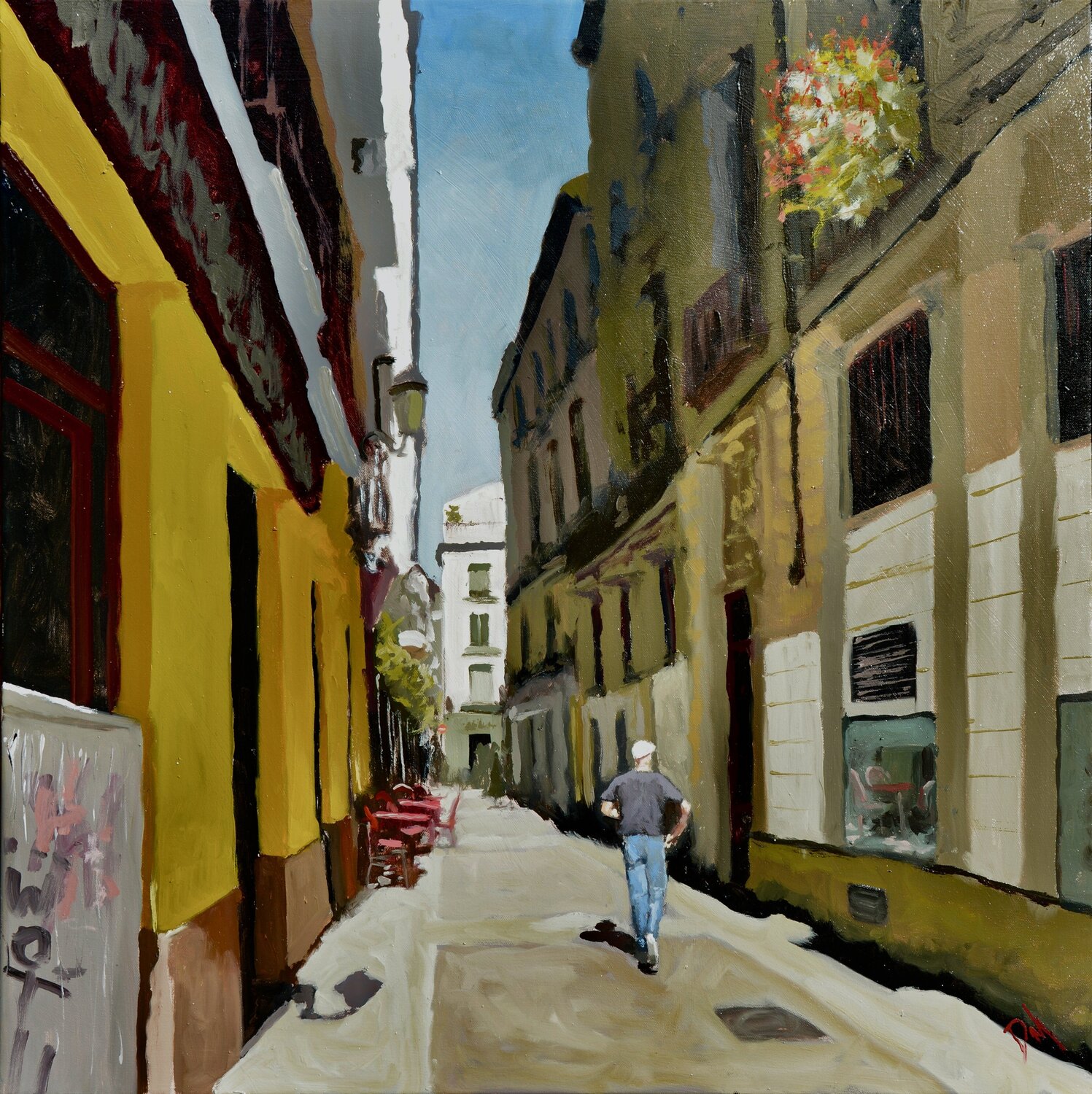 Zaragoza Sunlight Daniel Murgatroyd Original painting for sale