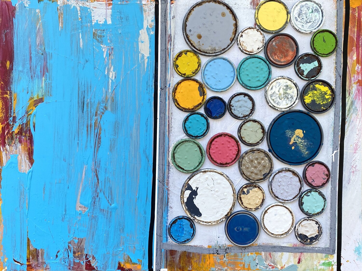 Pitter Patter Jason Forcier Original painting for sale