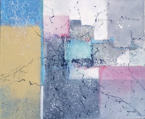 Kairós 005 by Enriqueta Aguilo, Painting for Sale on Select