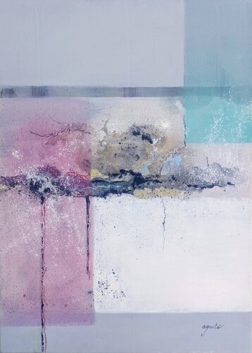 kairos 008 by Enriqueta Aguilo, Painting for Sale on Select