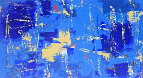 De la serie de Faros y Mar by Enriqueta Aguilo, Painting for Sale on Select