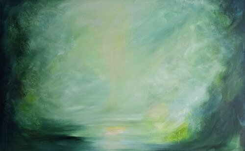 Heaven on Earth by Jennifer Baker, Painting for Sale on Select