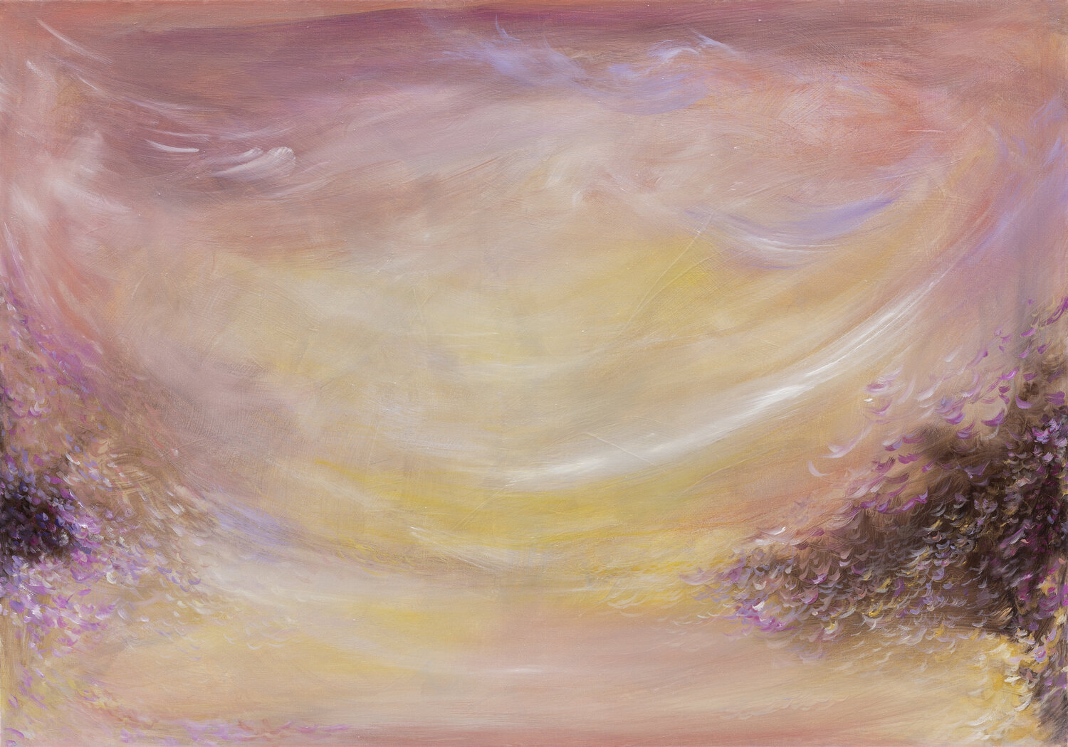 Ballad of the wind Jennifer Baker Original painting for sale